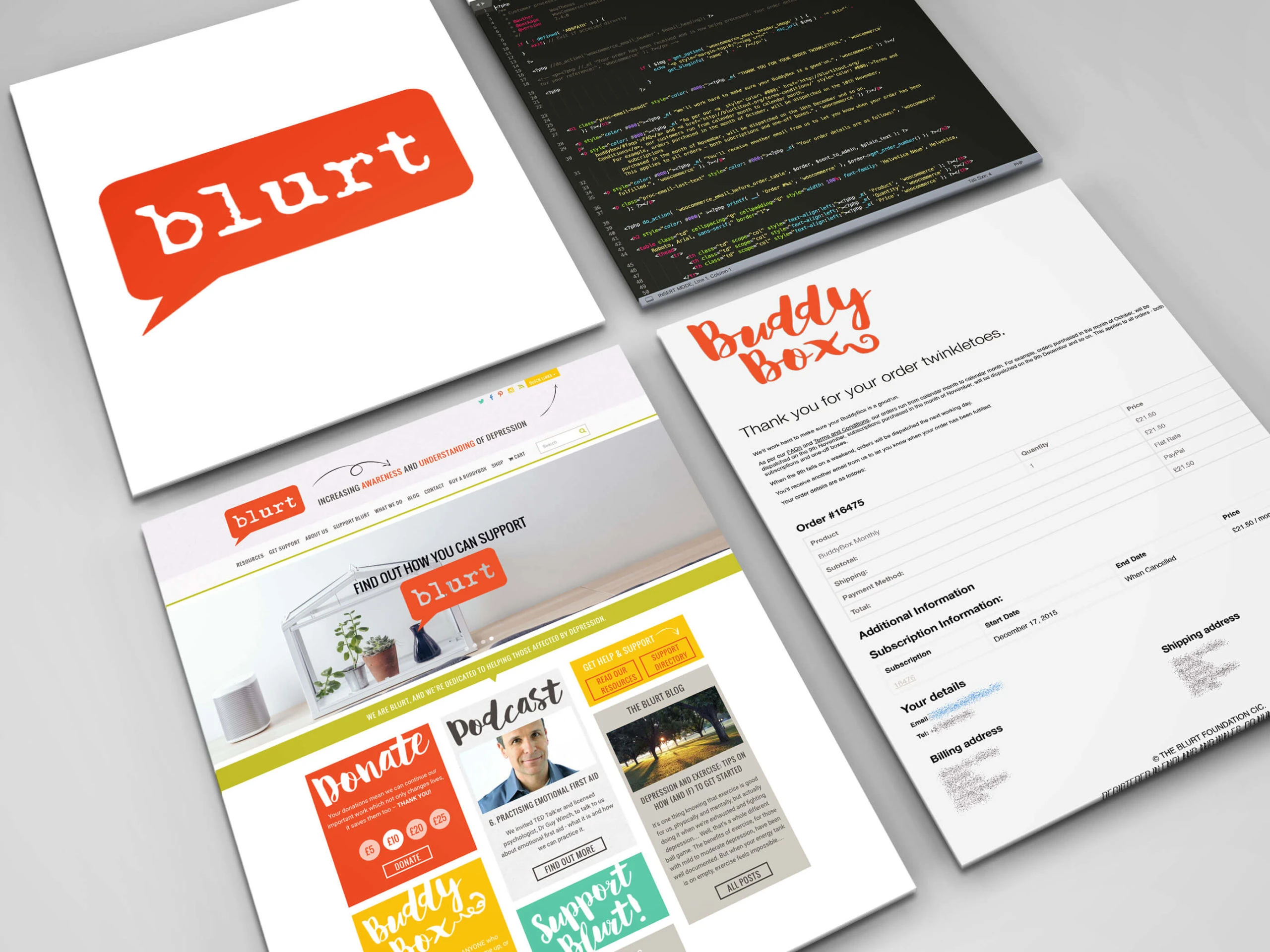 Blurtitout.org – Custom WooCommerce Email Templates