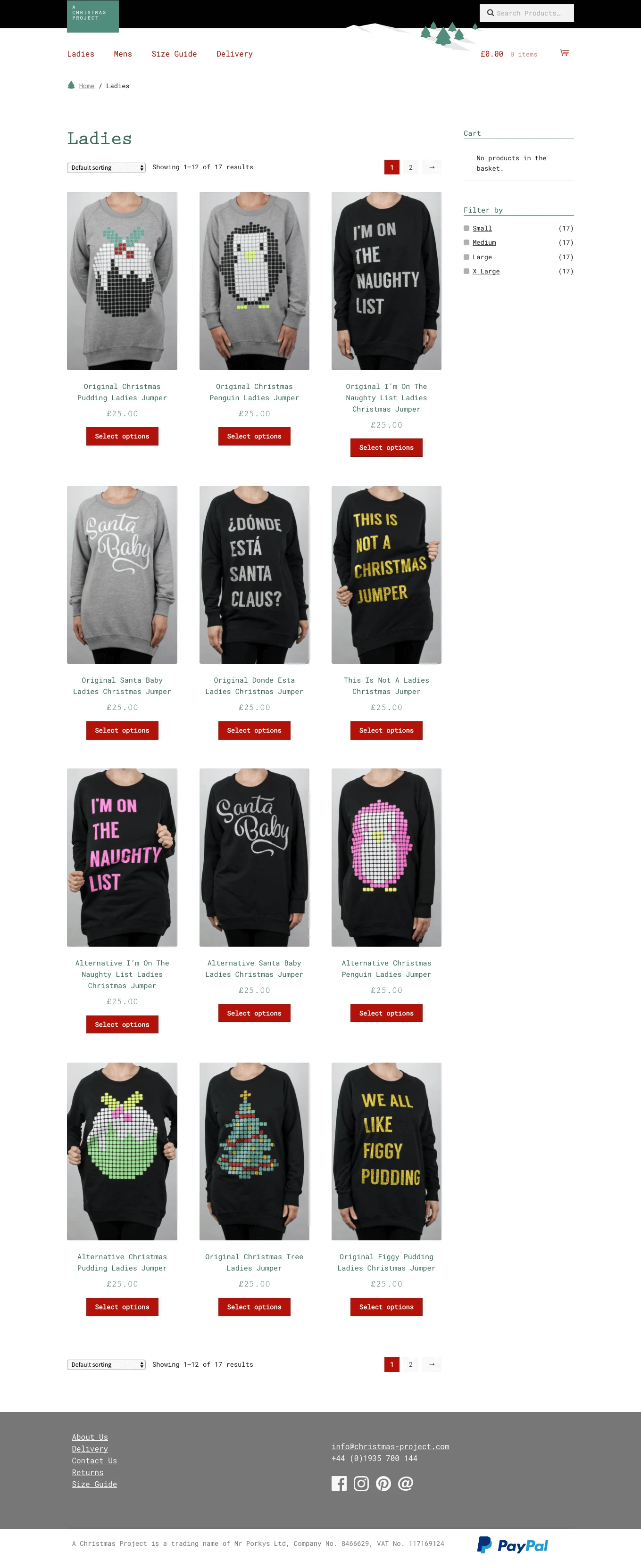 Custom e-Commerce Build – The Christmas Project screenshot 5