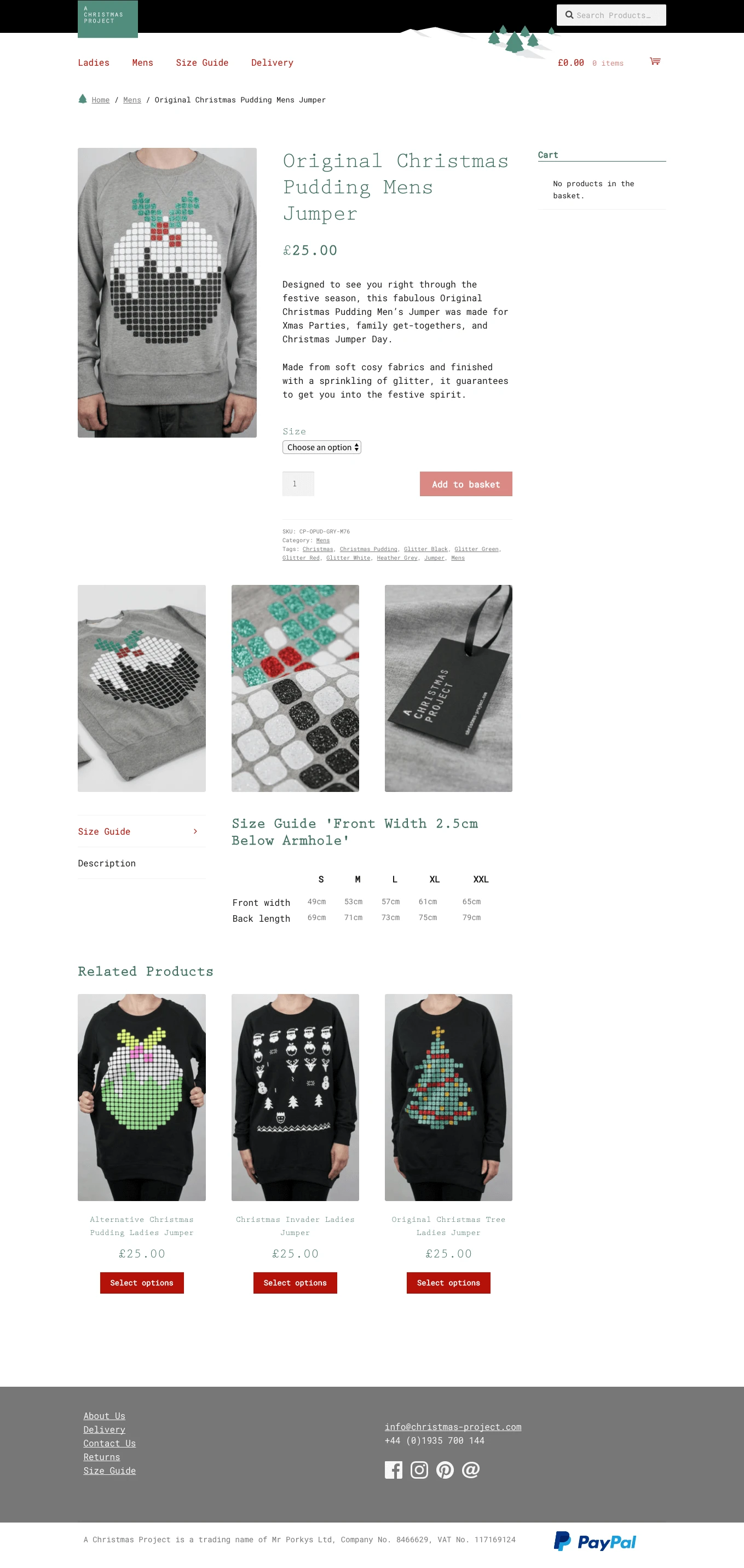 Custom e-Commerce Build – The Christmas Project screenshot 6