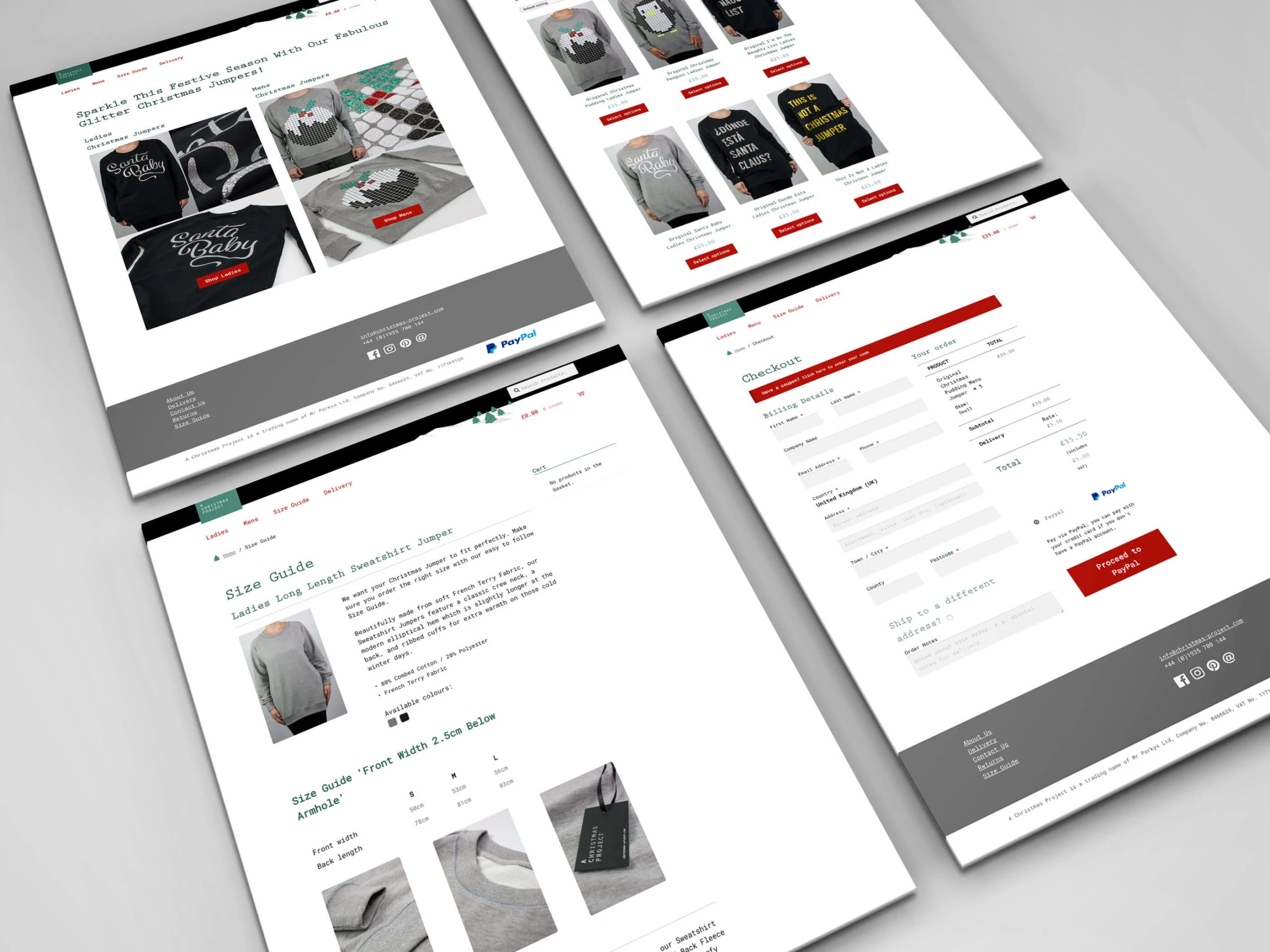 Custom e-Commerce Build – The Christmas Project