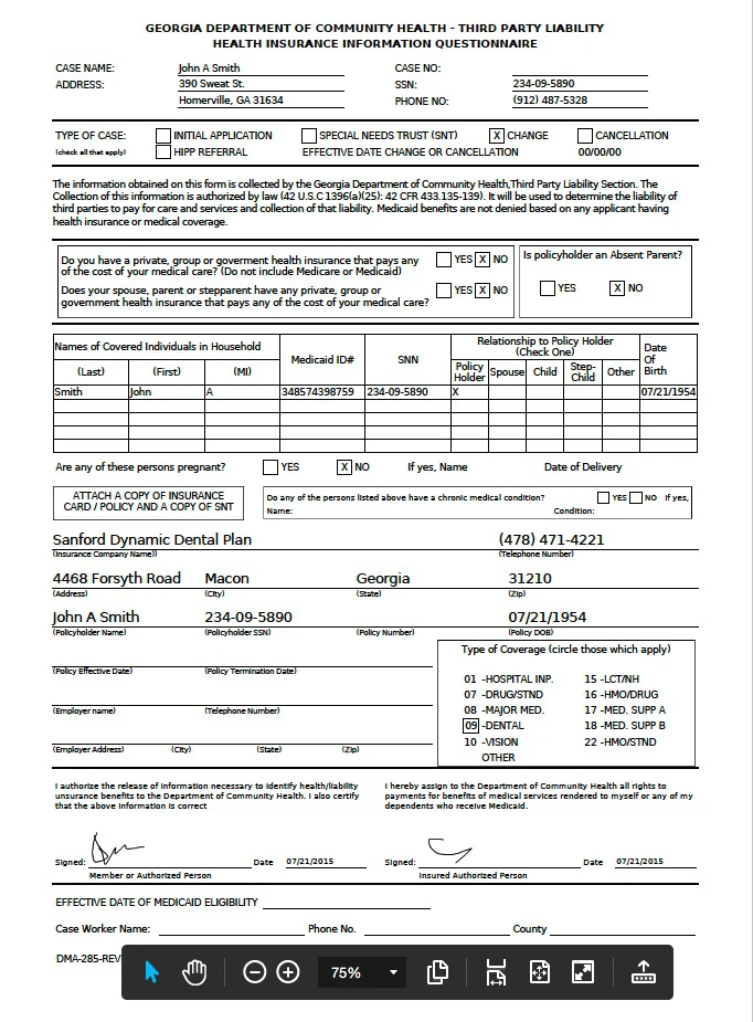 Dynamic Mobile Dentistry – Digital Application Forms screenshot 3
