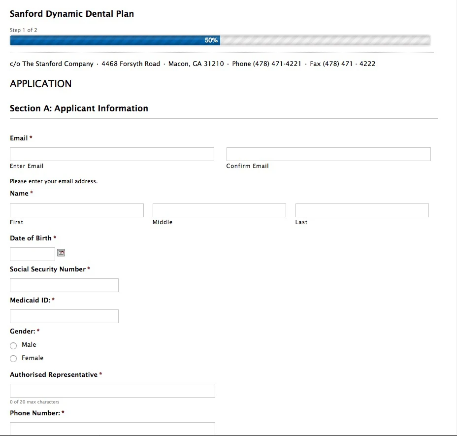 Dynamic Mobile Dentistry – Digital Application Forms screenshot 4