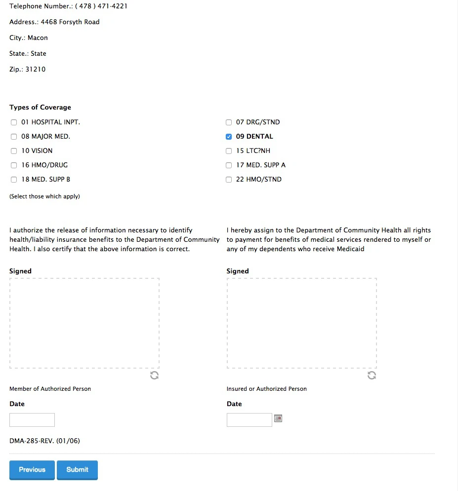 Dynamic Mobile Dentistry – Digital Application Forms screenshot 8