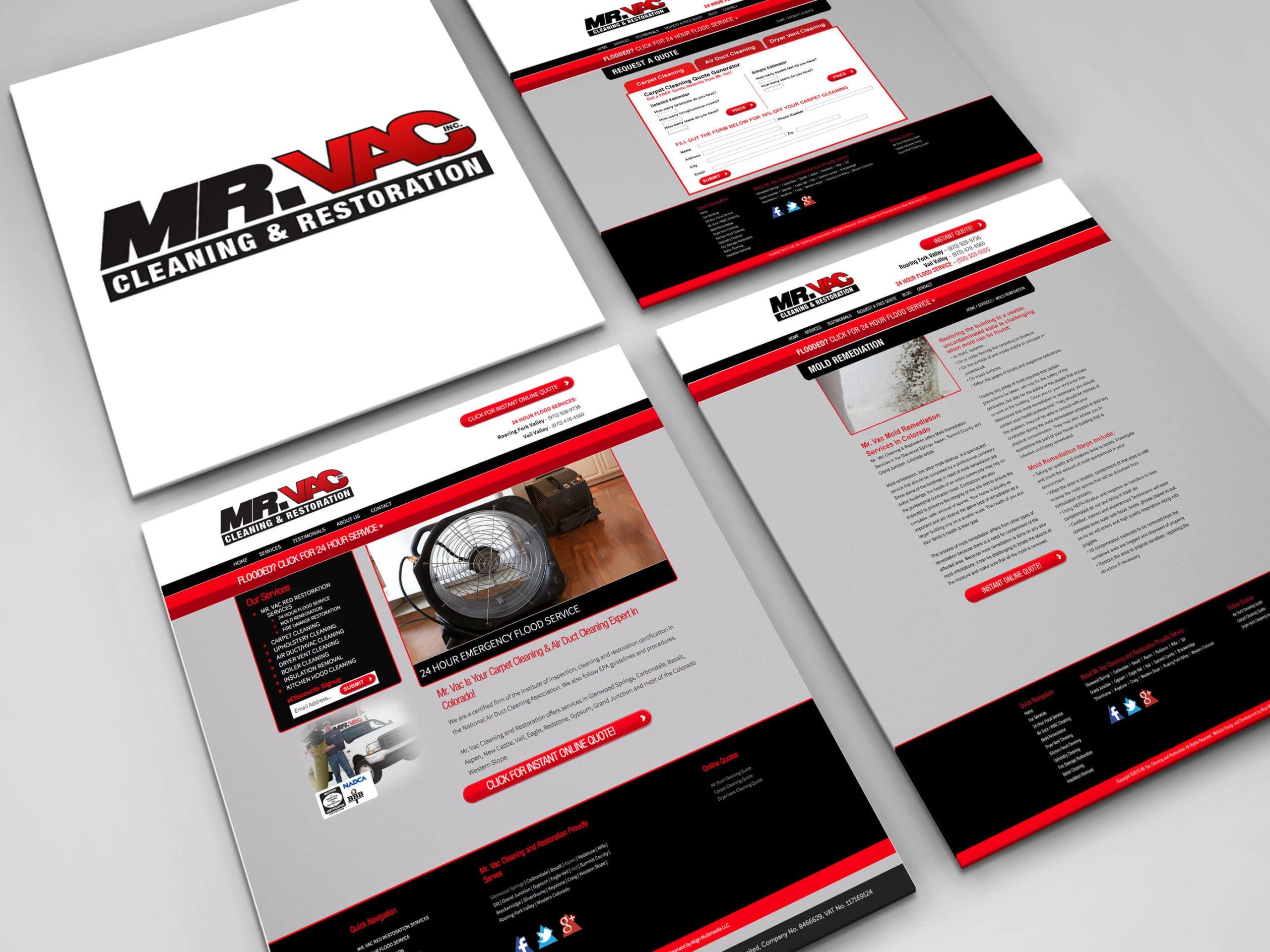 Mr Vac E-Commerce Theme Build