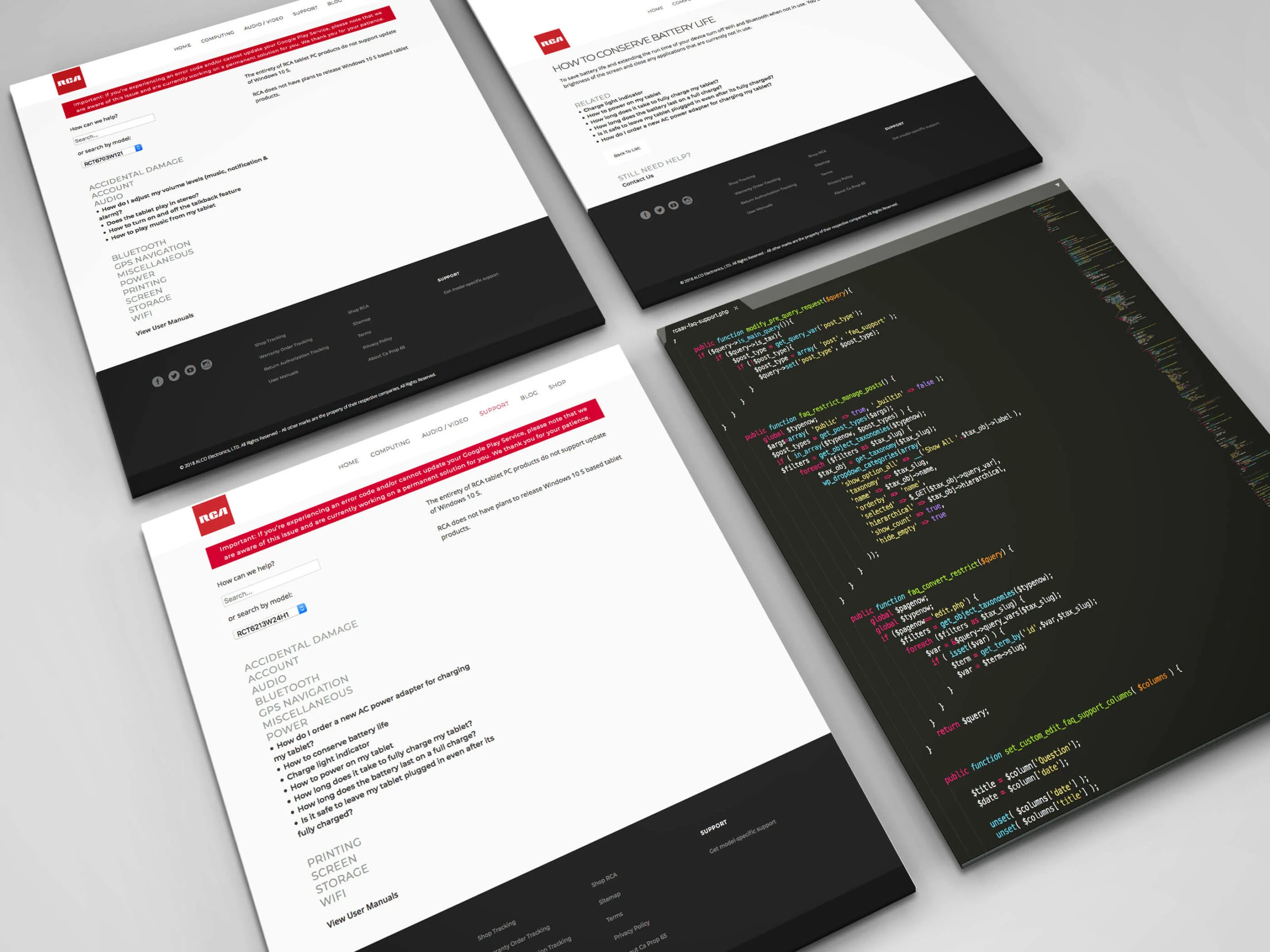 RCAAV – Custom FAQ Plugin